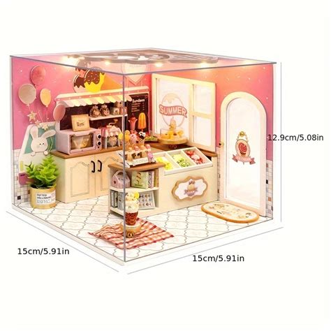 "Happiness Ice Cream Shop" Kit - Grandpa's Doll House