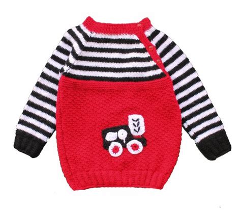 Woonie Handmade Crochet Woolen Soft Full sleeve sweater pullover for ...