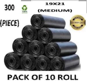 SEVENTEENSTITCH Biodegradable on Roll 19 x 21 Black - 30 Pcs x 10 ...