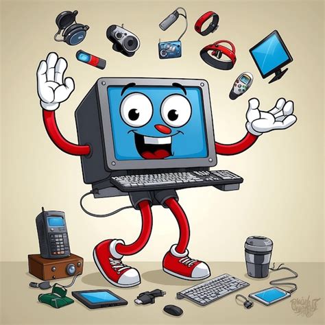 My Computer Cartoon 的图像结果