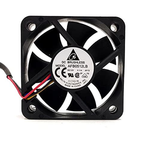 AFB0512LB Delta 12V 50mm Fan, 12V 0.11A 4-pin Silent Cooling Fan ...