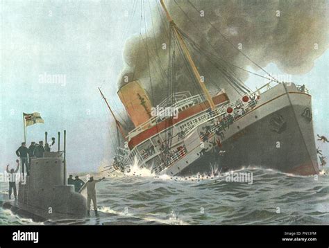 The Sinking of a U-Boat 的图像结果
