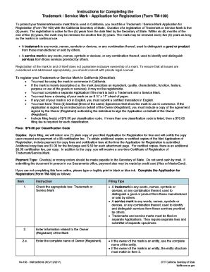 2019-2026 Form CA TM-100 Fill Online, Printable, Fillable, Blank ...