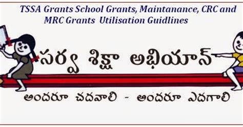 Guidlines on Utilisation of SSA Grants to Schools,CRCs and MRCs - Jobs ...