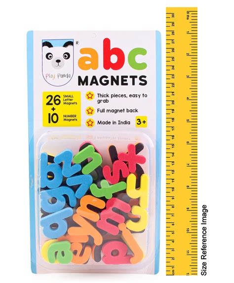 Play Panda ABC Magnets Small Letters - 26 Pieces – Kidsinfy.in