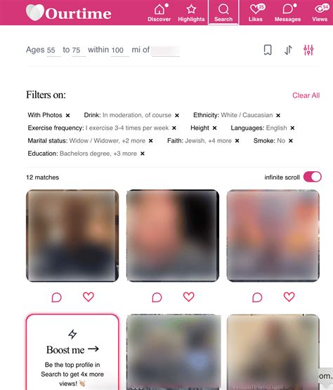 A Hands-on Review of OurTime for Older Adults