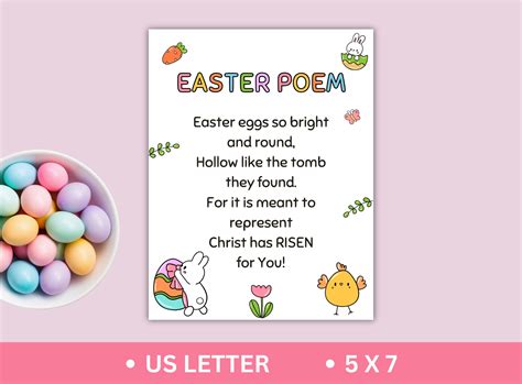 Printable Easter Poems | FREE Printable Online