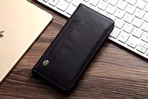 Nkarta Flipper Series Leather Wallet Flip Case Kick Stand with Magnetic ...