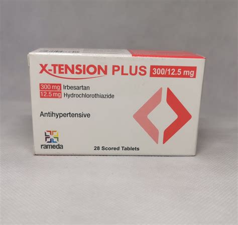 X-TENSION PLUS 300 /12.5MG 28 TAB - Tay Pharmacies
