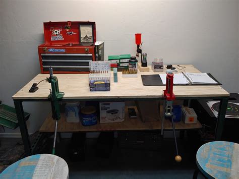Homemade Extras for Reloading Bench 的图像结果