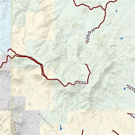 Wyoming Unit 27 Antelope Map by Game Planner Maps | Avenza Maps