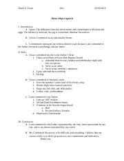 Image result for Object Speech Example