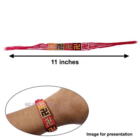 Holy Swastik Thread Bracelet, Swastika Band buy online