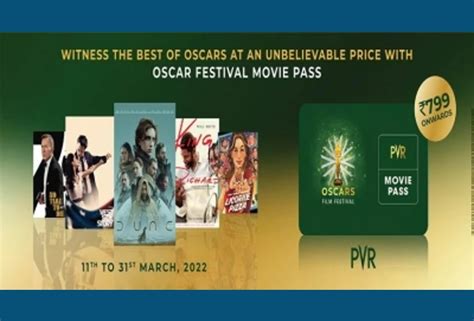 PVR hosts the 2022 edition of Oscars in 12 cities