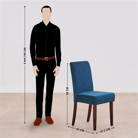 Buy Nirvana 6-Seater Dining Set with Indus Chairs - Blue and Brown from ...