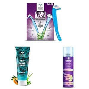 Bombay Shaving Company Bikini Line Hair Removal Razor for Women (Pack ...