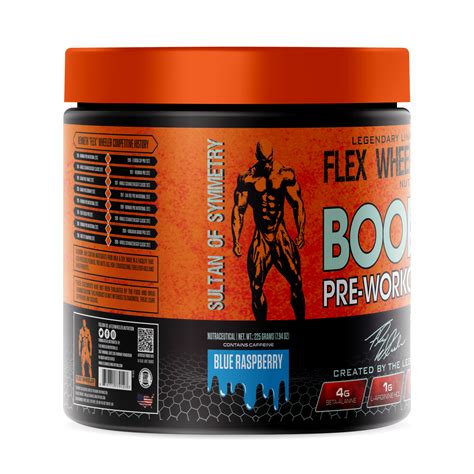 BOOM PRE WORKOUT 30 Servings – Flex Wheeler