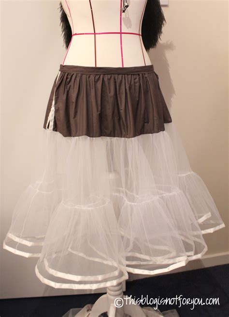 How to make your own Petticoat – This Blog Is Not For You