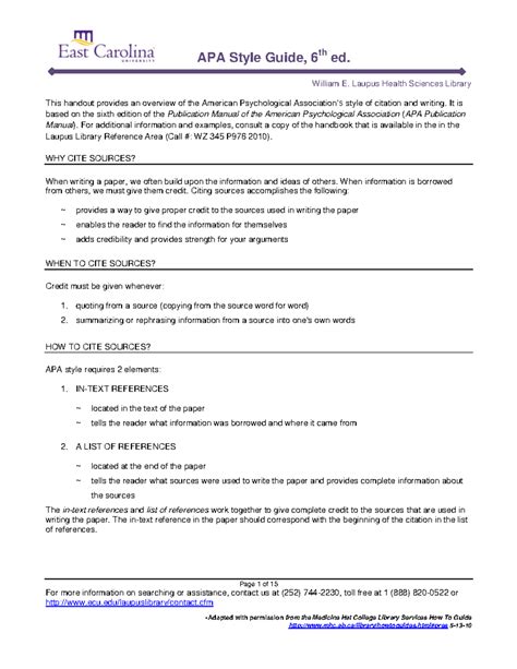 Image result for APA 6th Edition Example Essay Style Guide