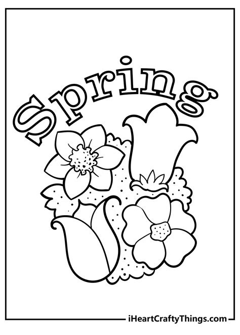 27 Spring Coloring Pages 2026 (100% Free Printables)