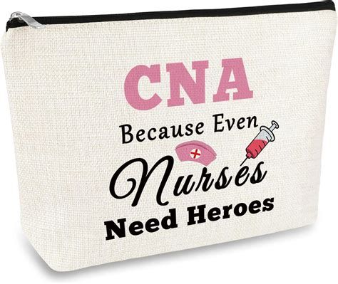 Amazon.com: CNA Gift Cosmetic Bag Certified Nursing Assistant Gifts CNA ...
