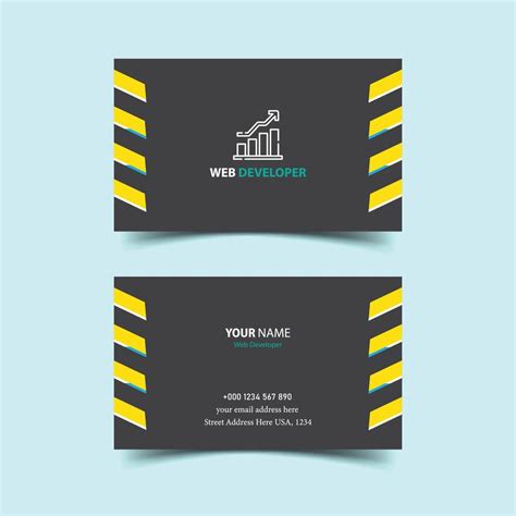 Business Card Print Template 的图像结果