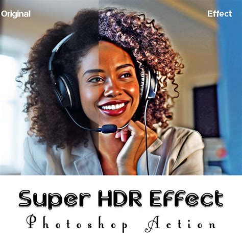 Super HDR Effect Photoshop Action - MasterBundles
