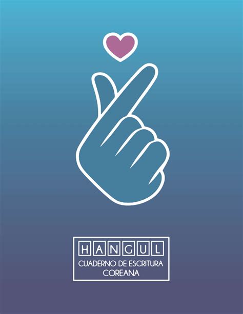 Buy Hangul Cuaderno de escritura coreana: Cuaderno con papel ...