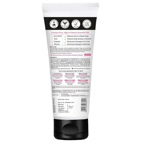 Soulflower Rosemary Shampoo