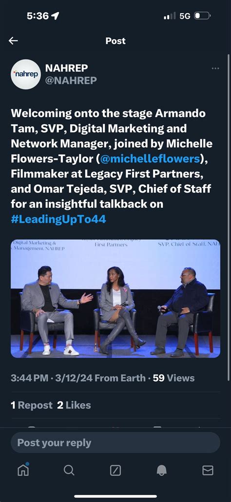 #nahrep #hispanicrealestate #storytelling #leadingupto44 | Michelle ...