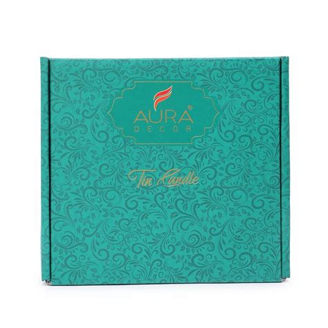 Jar and Container Candles - Aura Decor 2 Wick Candle Gift Set ...