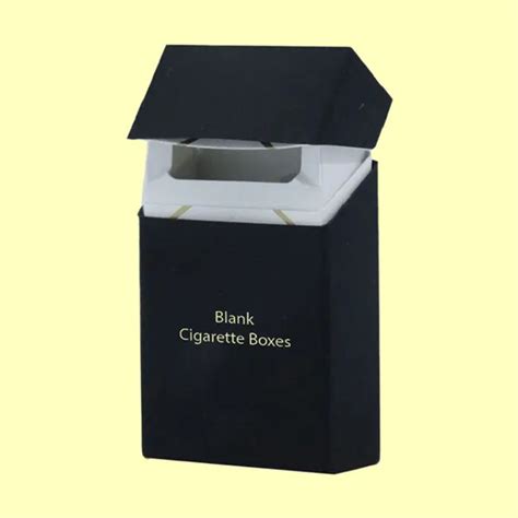 China Origami All Black Cigarette Box Cigarette Box Price Manufacturer ...