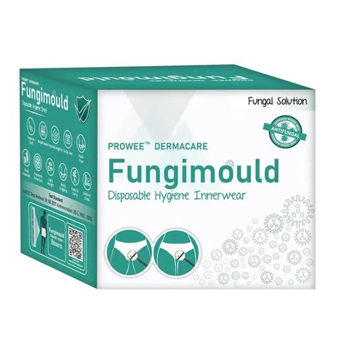 WHITE SQUARE Pack Of 5 Prowee Fungimould Brief For Men | Disposable ...
