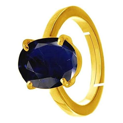 Buy PANDIT JEWELLERS 9.3 Ct./ 10.25Ratti Neelam/Blue Sapphire Stone ...