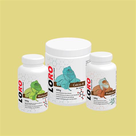 Loro Reptile Combo – Vitamin, Calcium & Probiotic Supplement – loroindia