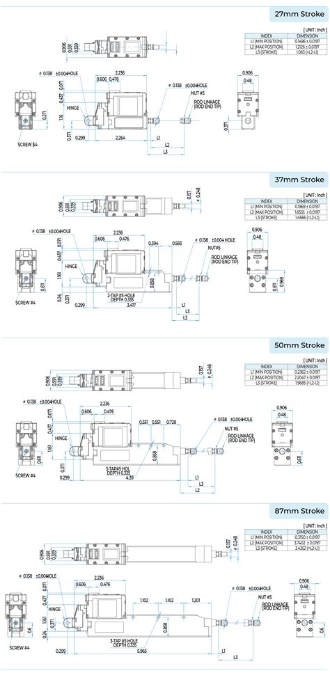 [ 17Lf Servo Series ] - 87mm(3.42in) stroke – Mighty Zap
