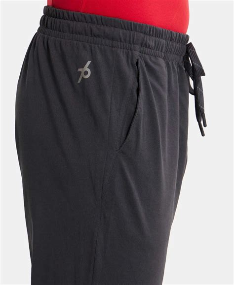 Buy Super Combed Cotton Rich Jogger with StayFresh Treatment - Graphite ...