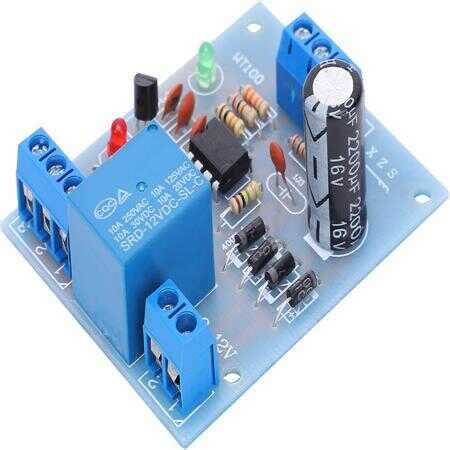 Blue 12V Water Level Controller Switch Liquid Level Sensor Module ...