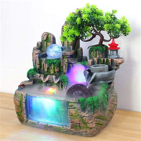GXFCHYL Tabletop Rockery Fountain, Indoor Electric Mini India | Ubuy