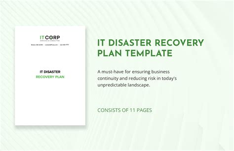 Image result for Disaster Recovery Plan Checklist Template