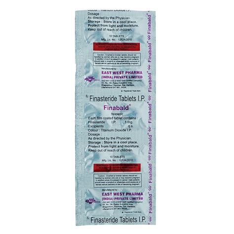 Finabald Tablet | Uses, Side Effects, Price | Apollo Pharmacy
