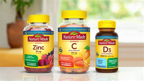 Vitamins That Complement Each Other Chart & Nature Made®