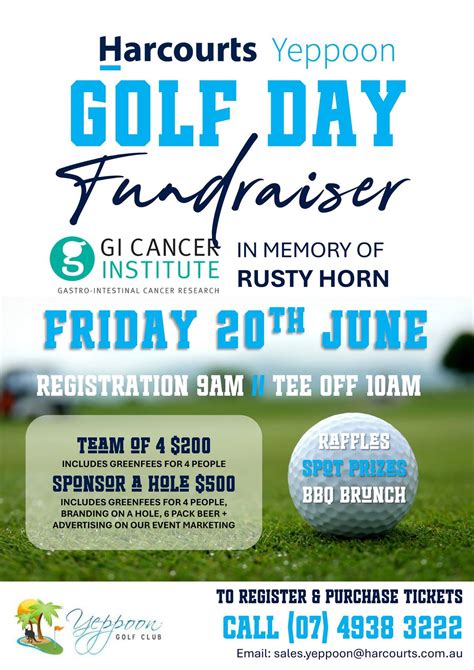 Harcourts Yeppoon Golf Day Fundraiser for GI Cancer Institute, Yeppoon ...