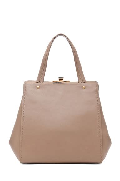Lanvin Doctor Bag in Taupe | FWRD