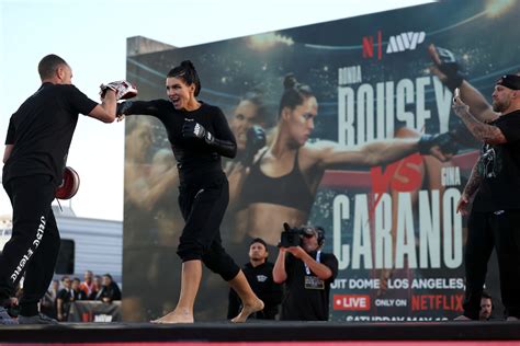 Rousey vs Carano odds: How to bet on the Ronda Rousey vs Gina Carano ...