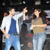 Nawazuddin Siddiqui, Ishita Chauhan and Utkarsh Sharma pose together ...