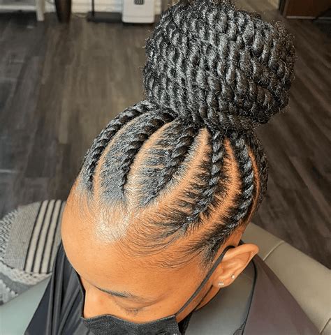 Chunky Flat Twist Hairstyles