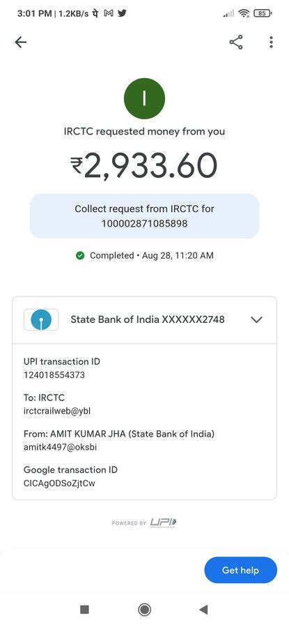 [Resolved] Razorpay — money deducted from google pay but tickets not ...