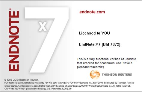 EndNote Tutorial X7 的图像结果