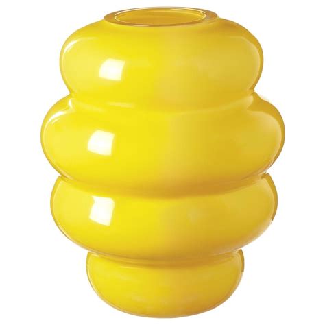 KÄLLARHALS vase, yellow, 22 cm (8 ¾") - IKEA